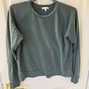 Beyond Yoga Sage Green Crew Neck Sweater